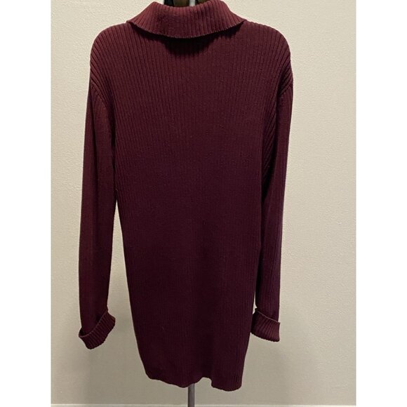 Crazy Horse A Liz Claiborne Company Womens Size M Long Sweater Button Down - Picture 8 of 10